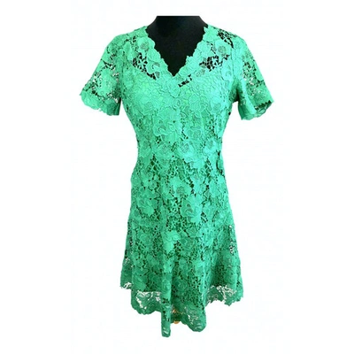 Pre-owned Elie Tahari Mini Dress In Green