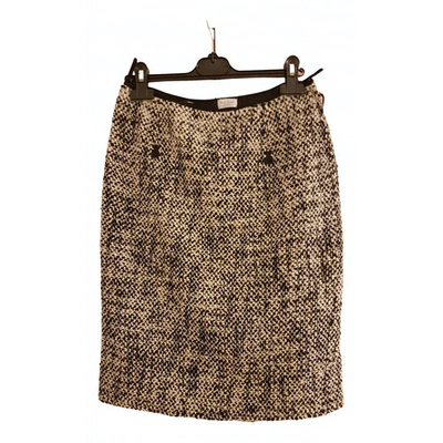 Pre-owned Paul Smith Wool Mid-length Skirt In Multicolour