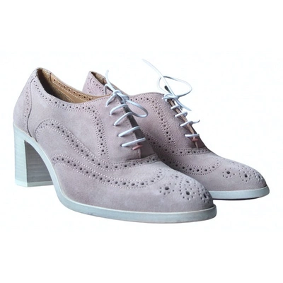 Pre-owned Paul Smith Lace Ups In Purple