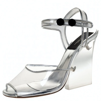 Pre-owned Marc Jacobs Silver Sandals