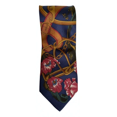 Pre-owned Guy Laroche Silk Tie In Multicolour