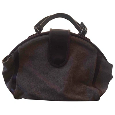 Pre-owned Comptoir Des Cotonniers Cloth Handbag In Khaki
