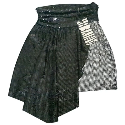 Pre-owned Aniye By Mini Skirt In Metallic