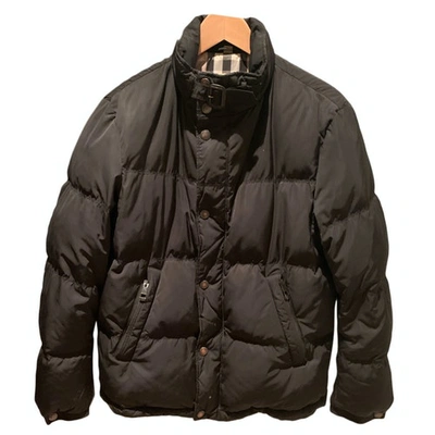 pre-owned-burberry-puffer-in-black-modesens