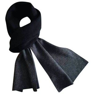 Pre-owned Diane Von Furstenberg Wool Stole In Black