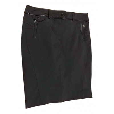 Pre-owned Marella Black Cotton Skirt