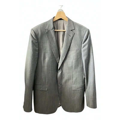 Pre-owned Z Zegna Wool Vest In Grey