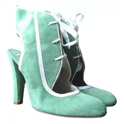 Pre-owned Paul Smith Heels In Green