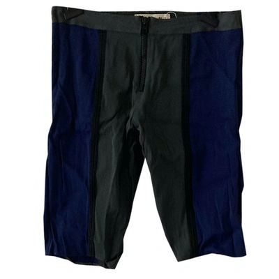 Pre-owned Marni Blue Viscose Shorts