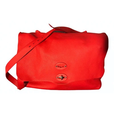 Pre-owned Zanellato Red Leather Handbag