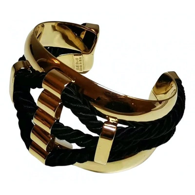 Pre-owned Elie Saab Gold Gold Plated Bracelet