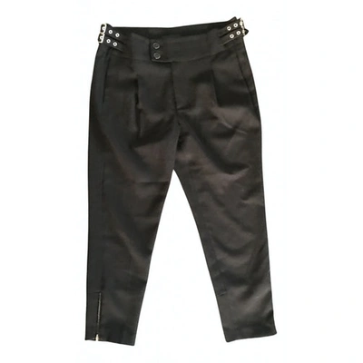 Pre-owned Mos Mosh Carot Pants In Black