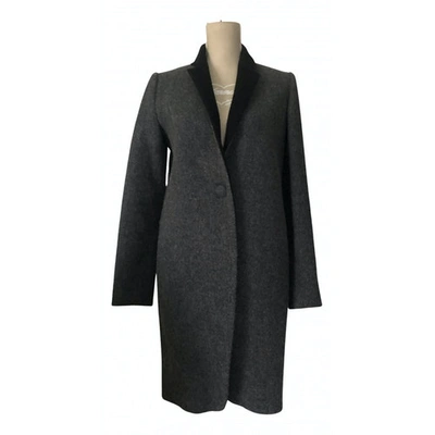 Pre-owned Martin Grant Grey Wool Coat