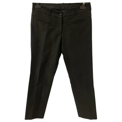 Pre-owned Neil Barrett Slim Pants In Black