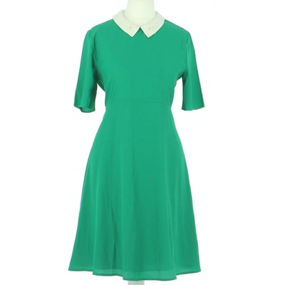 Pre-owned Claudie Pierlot Dress In Green