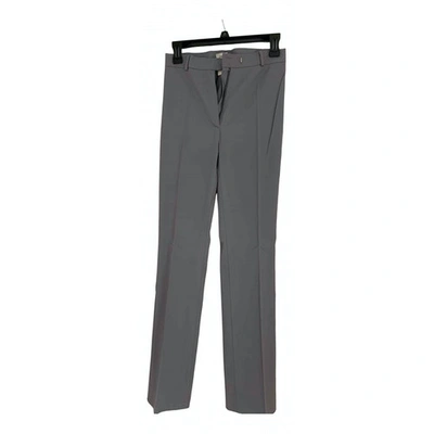 Pre-owned Zadig & Voltaire Slim Pants In Grey