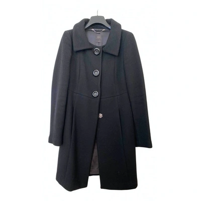 Pre-owned Seventy Wool Coat In Black