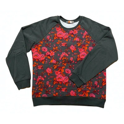 Pre-owned Msgm Sweatshirt In Anthracite