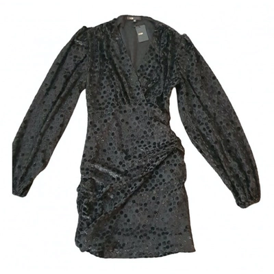 Pre-owned Maje Black Velvet Dresses
