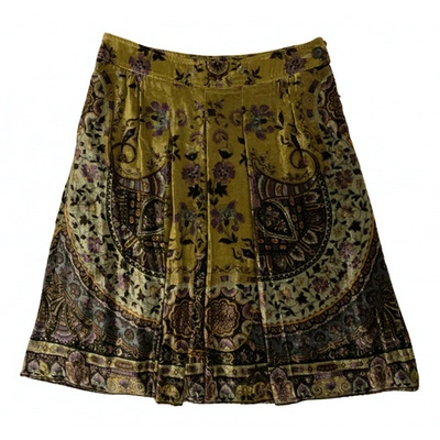 Pre-owned Etro Mid-length Skirt In Multicolour