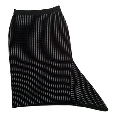 Pre-owned Jonathan Simkhai Mid-length Skirt In Black