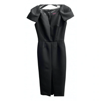 Pre-owned Martin Grant Black Silk Dress