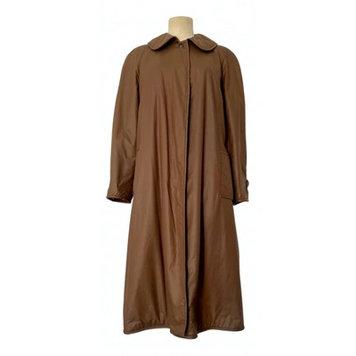 Pre-owned Fendi Brown Trench Coat
