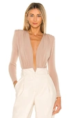 Nookie Dasha Bodysuit In Latte