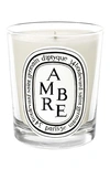 Diptyque Ambre (amber) Scented Candle In Colorless