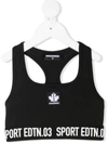 DSQUARED2 SLEEVELESS CROP TOP