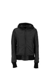 Canada Goose Dore Hooded Puffer Jacket In Black