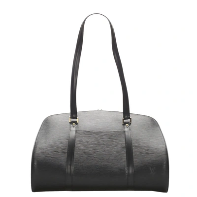 Pre-owned Louis Vuitton Black Epi Leather Solferino Bag