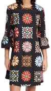 La Doublej Women's 24/7 Printed Cotton Mini Dress In Vetrata Grande