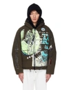 99% IS GREEN ATTITUDE PRINTED JACKET,NN15/JK02