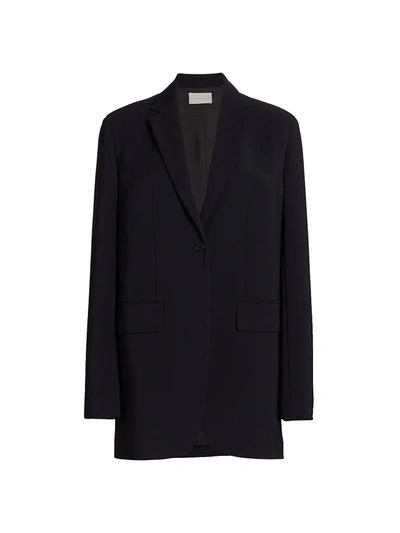 The Row Single-breasted Suit Jacket In Black
