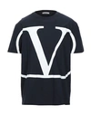 Valentino T-shirts In Dark Blue