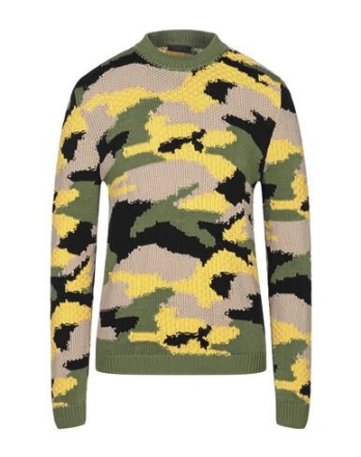 Prada Sweaters In Military Green