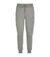 MONCLER EMBROIDERED LOGO SWEATPANTS,16284138