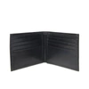 Vida Vida Classic Black Leather Card Wallet