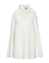 ALAÏA ALAÏA WOMAN TURTLENECK WHITE SIZE 10 VIRGIN WOOL,14100516BK 5