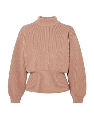 Alaïa Turtlenecks In Light Brown