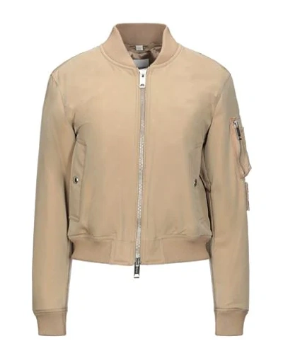 Burberry Jackets In Sand