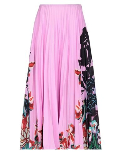 Valentino Long Skirts In Pink