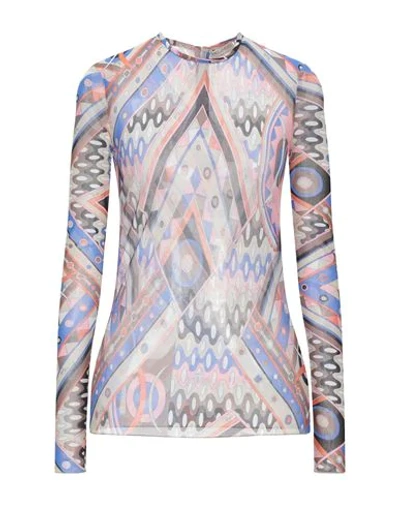 Emilio Pucci Blouses In Blue