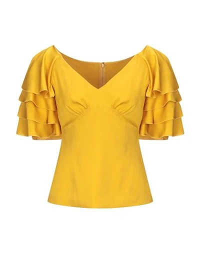 Dolce & Gabbana Blouses In Yellow