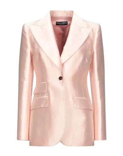 Dolce & Gabbana Suit Jackets In Pink