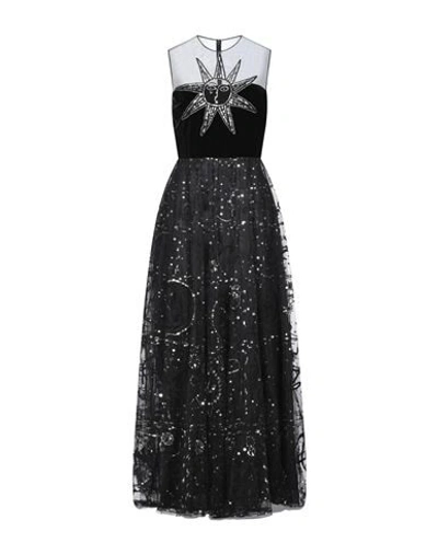 Dior Long Dresses In Black
