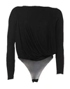 TOM FORD TOM FORD WOMAN BODYSUIT BLACK SIZE 0 VISCOSE,38956310GU 2