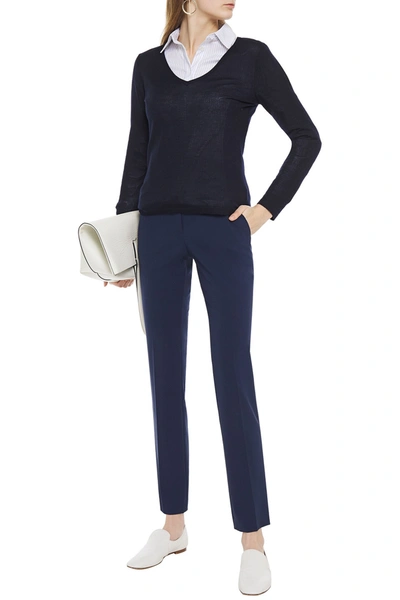 N•peal Cashmere Sweater In Navy
