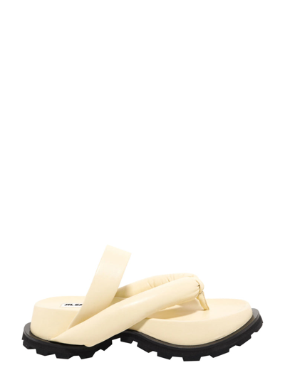 Jil Sander - Padded leather sandals Jil Sander